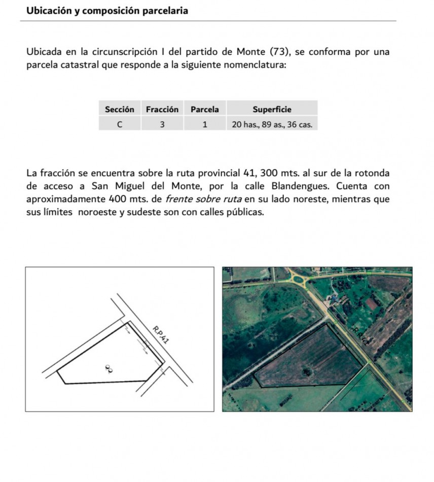 OPORTUNIDAD INVERSIONISTA SE VENDEN 21 HECTAREAS - SAN MIGUEL DEL MONTE